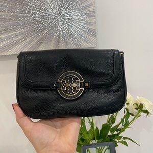 Black Leather CrossBody